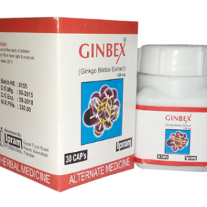 Ginbex 120 mg for improved blood circulation cognitive function